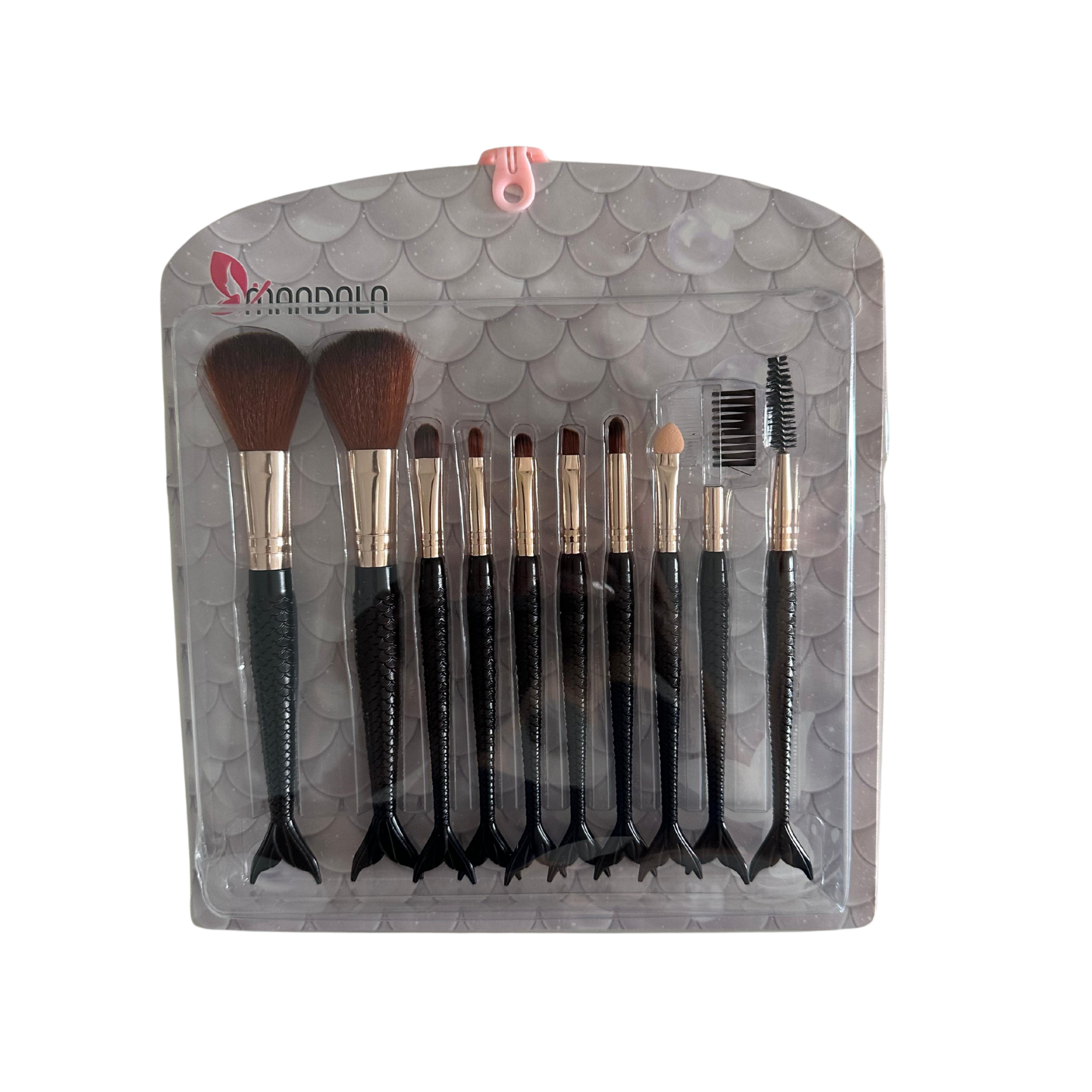 Kit de Pincéis Sereia Mandala PM680 | Elle Make | Maquiagem em Belém
